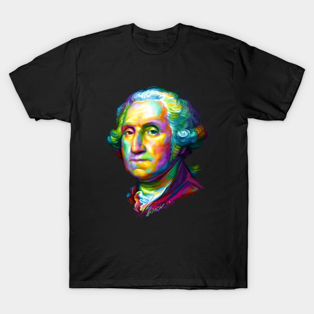 George Washington T-Shirt by stonemask